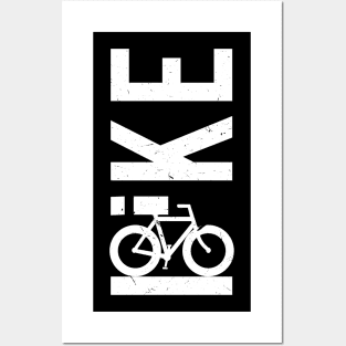 BIKE Word Art Illustration Posters and Art